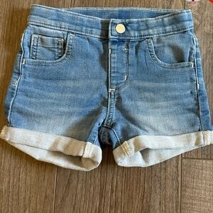 Ruffle Butts Blue Denim Shorts